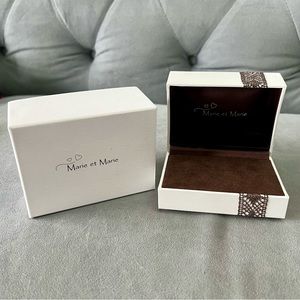 MARIE ET MARIE Jewerly Box 4.10x3x2 inches